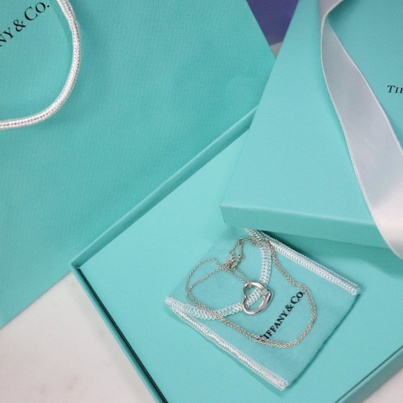 Sold 💜Tiffany & Co.r Elsa Peretti Pendant Nec - Picture 2 of 8